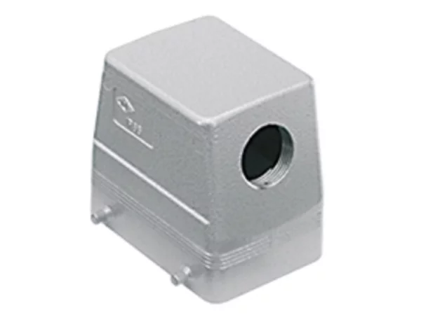 hood, high, size 66.40, C-TYPE alu, 4 pegs, 1xM25 side, no adaptor