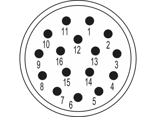 Inserts 16-pole