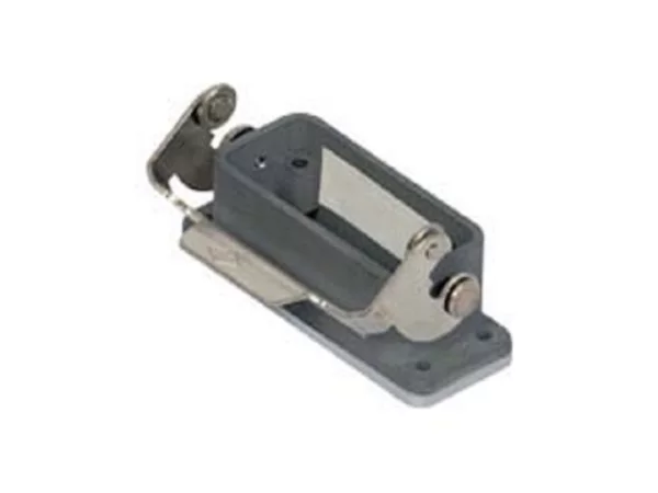 bulkhead mounting housing, size 49.16, E-Xtreme alu, 1 rigid lever