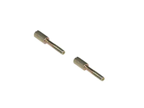 knurled screw,  steel zinc plated, long, for lever CRFS+CRSS, 2 pieces