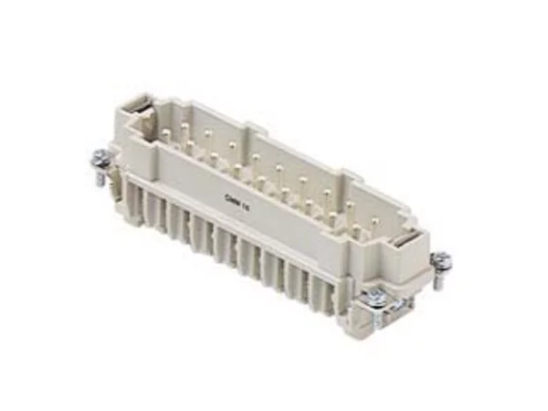 male insert, size 104.27, 16+2p+PE, silver, screw, 16A, 690V