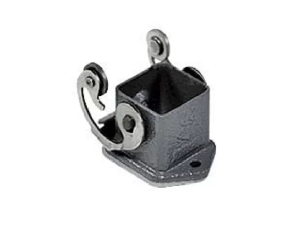 bulkhead mounting housing, size 21.21, E-Xtreme alu, 1 lever stainless steel