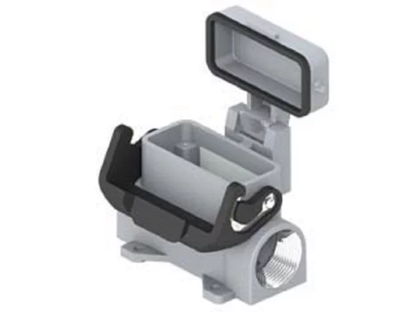 surface mounting housing, size 49.16, IL-BRID alu, 1 lever, 2xM25 side, cover metal