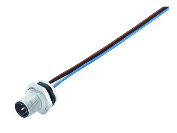 Male panel mount connector