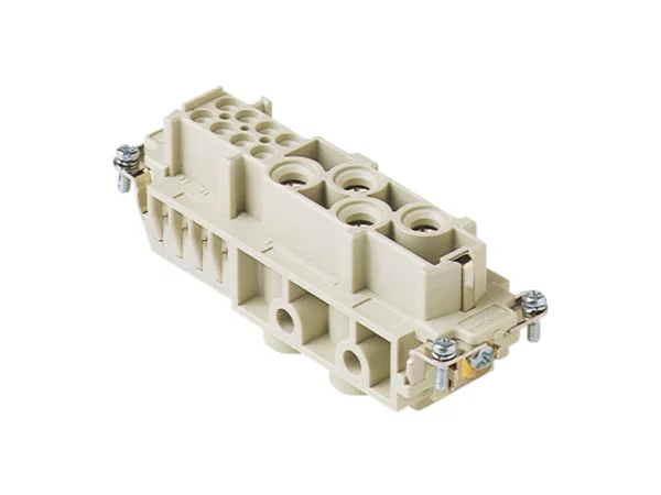 female insert, size 104.27, 4+8p+PE, screw, 80+16A, 400+230/400V
