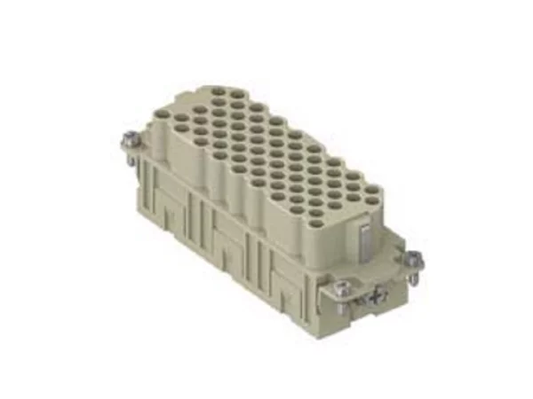 female insert, size 104.27, 64p+PE, crimp, 16A, 500V, HNM