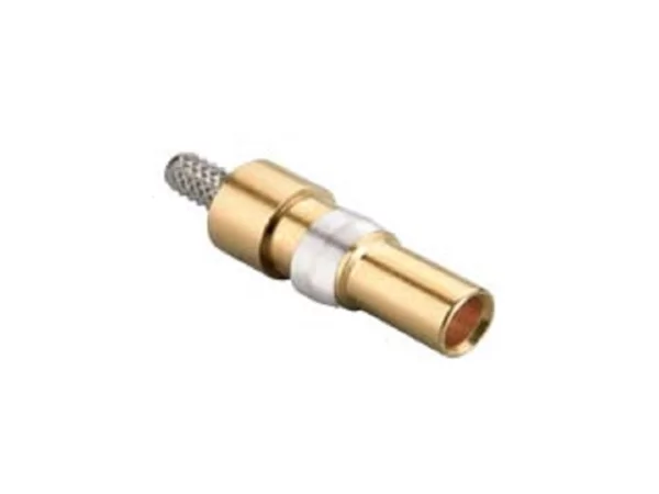 female contact, gold, crimp, COAX 75ohm