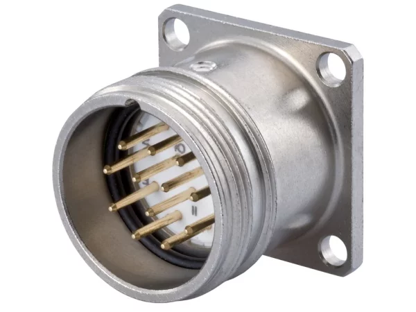 Panel Connector, Male Thread