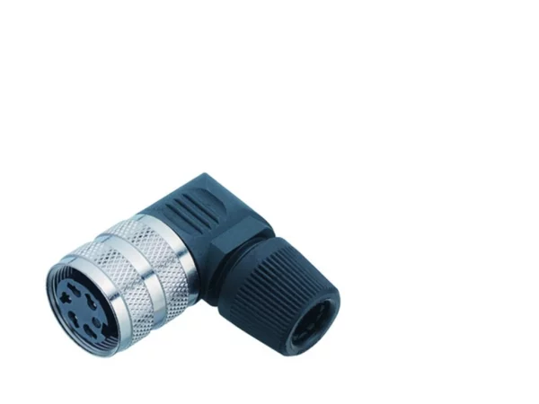 Female angled connector