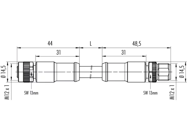Female cable connector
