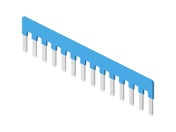 parallel bridge, for 14 contacts, 10A, 50V, for inserts CDSH, blue
