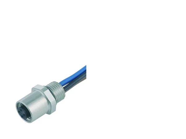 Female panel mount connector