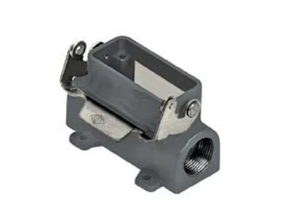 surface mounting housing, size 49.16, E-Xtreme alu, 1 lever, 2xM25 side