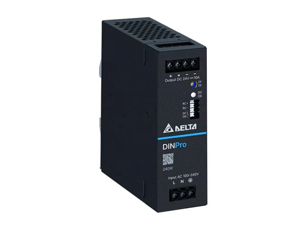 Power supply, 1Ph, 240W, DIN Rail, AC/DC, 48 Vdc, 5 A
