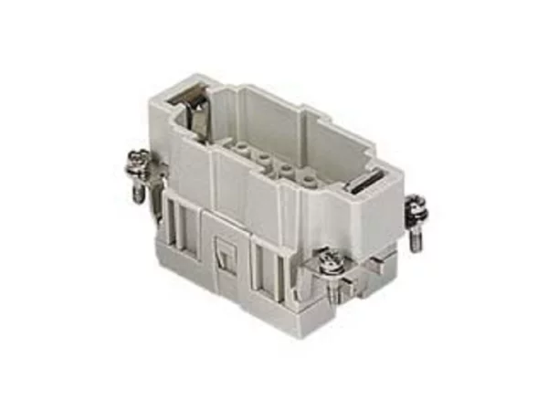 male insert, size 57.27, 10p+PE, crimp, 16A, 500V, HNM