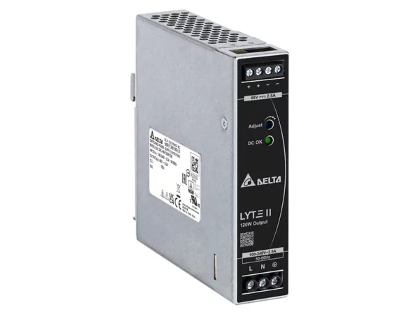 Power supply, 1Ph, 120W, DIN Rail, AC/DC, 48 Vdc, 2,5 A