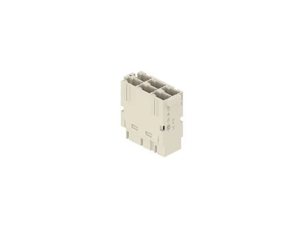 female insert, MIXO, 1MU, 6p,  fibre optic