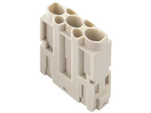 male insert, MIXO, 1MU, 3+4p, crimp, 40+10A, 830V