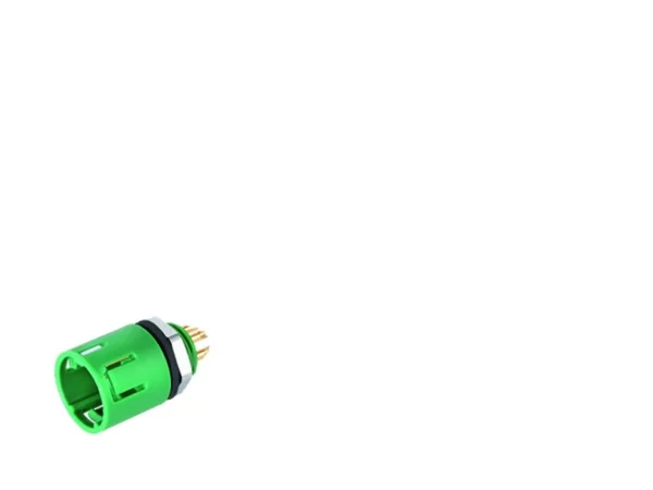 Male panel mount connector