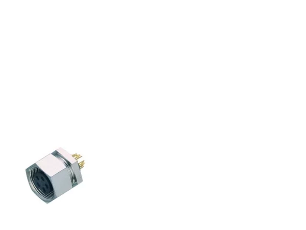 Female panel mount connector