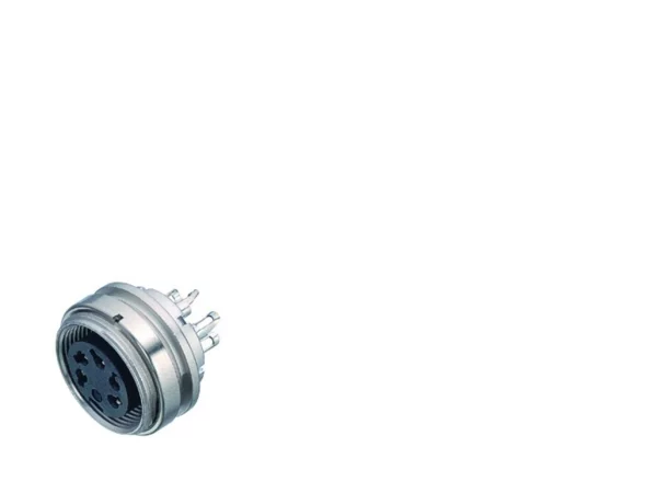 Female panel mount connector