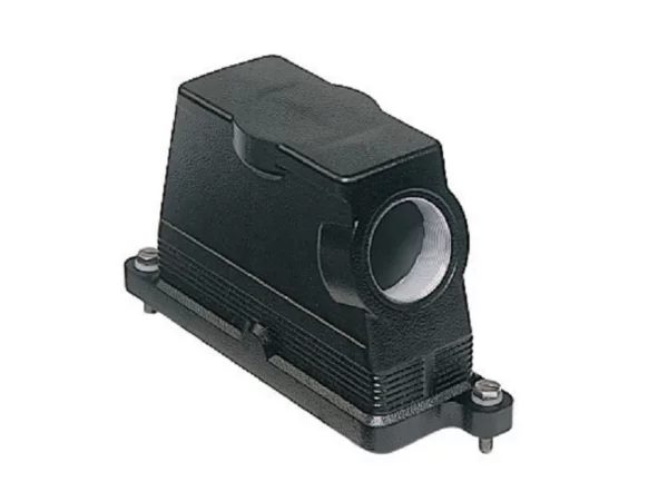 hood, size 77.27, IP68 alu, screw locking, 1xM50 side