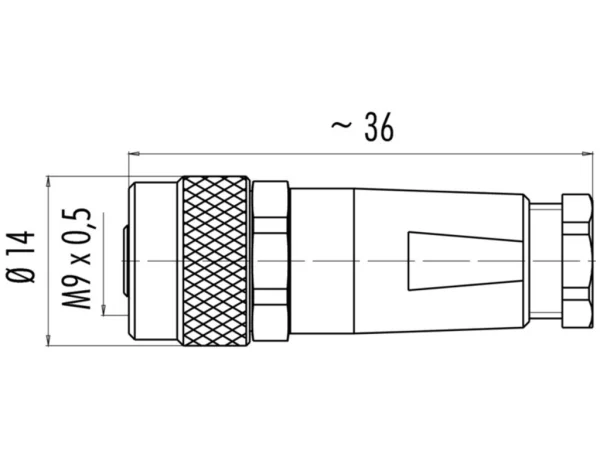 Female cable connector