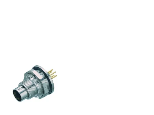 Male panel mount connector