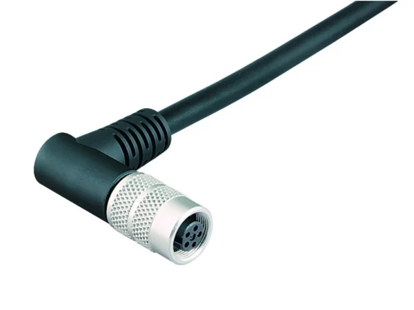 Female angled connector