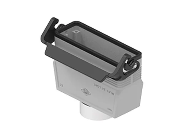hood, size 104.27, IL-BRID stainless steel, 1 lever, 1xM25 top