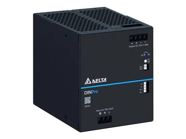 Power supply, 1Ph, 960W, DIN Rail, AC/DC, 48 Vdc, 20 A