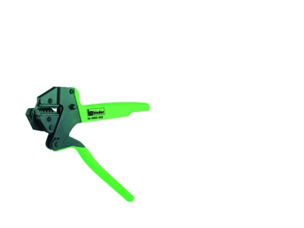 Crimping tool for turned crimp contacts