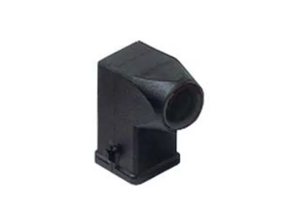 hood, angled, size 21.21, CK plastic, 2 pegs, 1xM20 top, gasket
