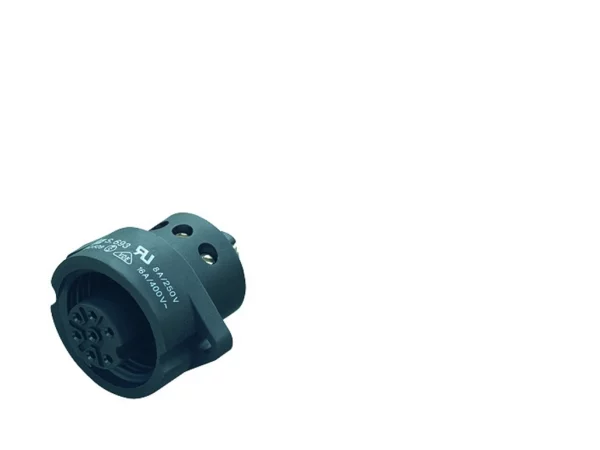 Female panel mount connector