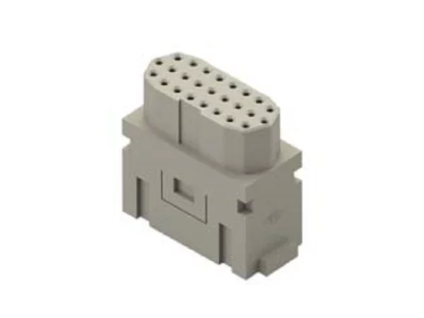 female insert, MIXO, 1MU, 25p, crimp, 4A, 50V, for CIFA/D 0.3-0.7
