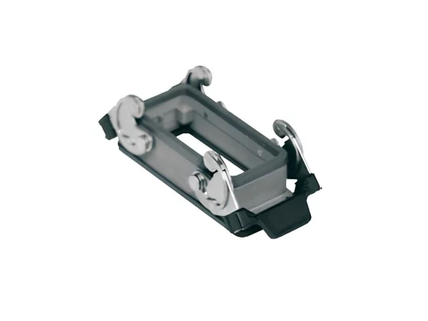bulkhead mounting housing, size 104.27, EMC alu, 2 levers