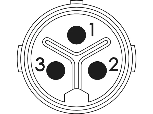 3-pole (3 x 2 mm)