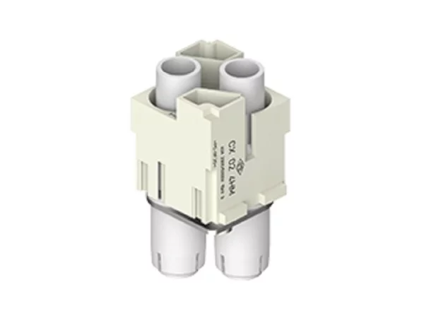 male insert, MIXO, 2MU, 2p, crimp, 40A, 2900/5000V,