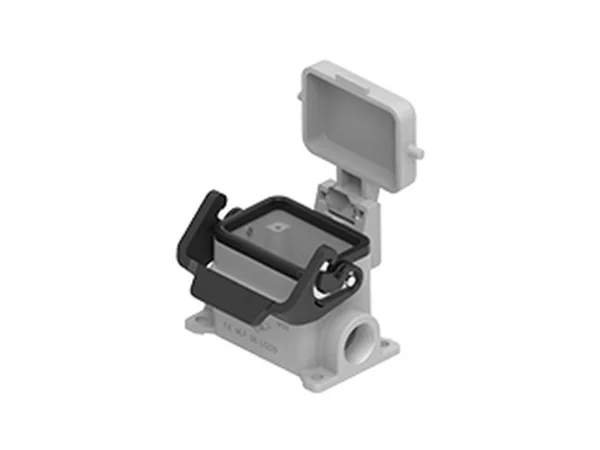 surface mounting housing, size 44.27, IL-BRID stainless steel, 1 lever, 1xM20 side