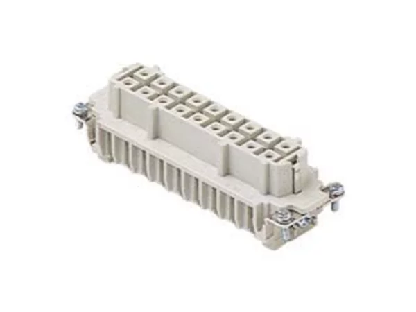 female insert, size 104.62, 16+2p+PE, silver, screw, 16A, 690V