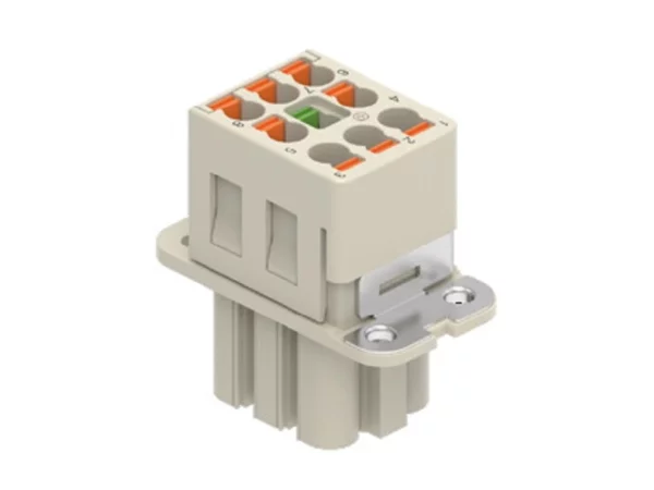 female insert, size 32.13, 8p+PE, AXYR® push-in connection, 16A, 500V