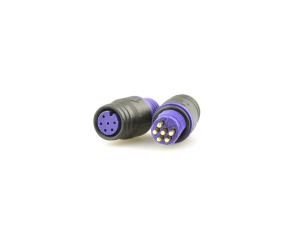 Mini B Female panel mount connector