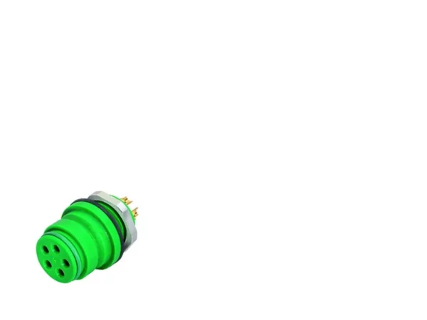 Female panel mount connector