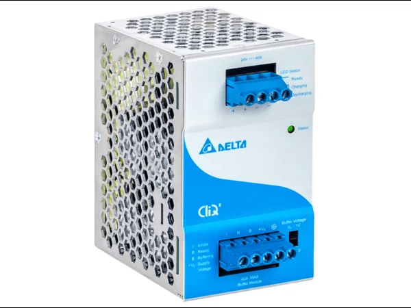Cliq II Buffer module, DIN Rail, 24 Vdc, Max. 40 A