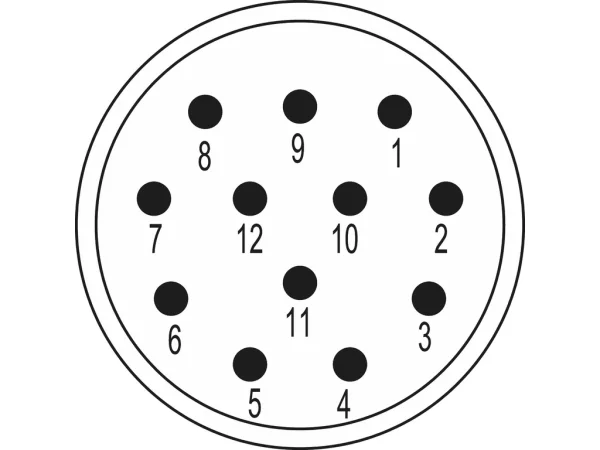 Inserts 12-pole