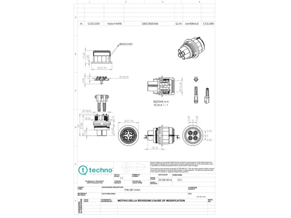 Mini socket connector