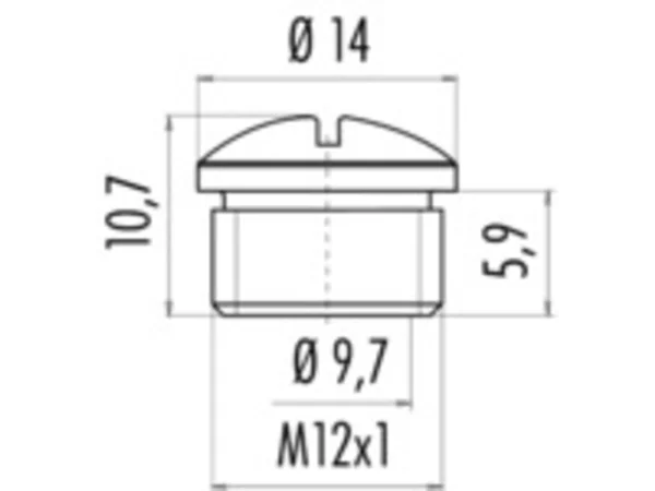 Protection cap for female connector