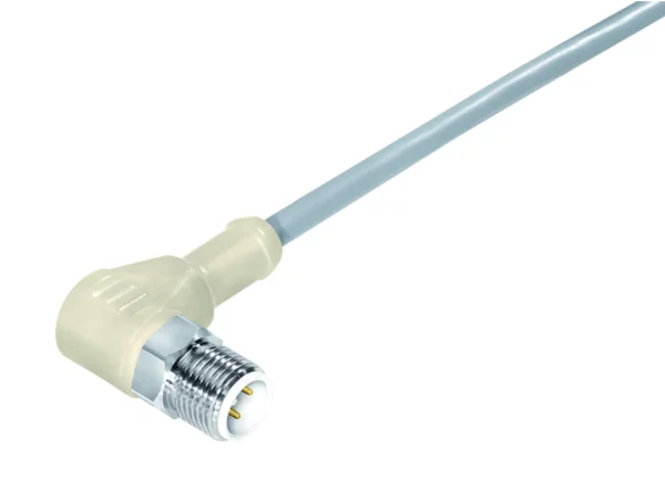Male angled connector