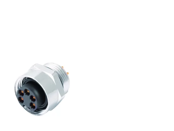 Female panel mount connector