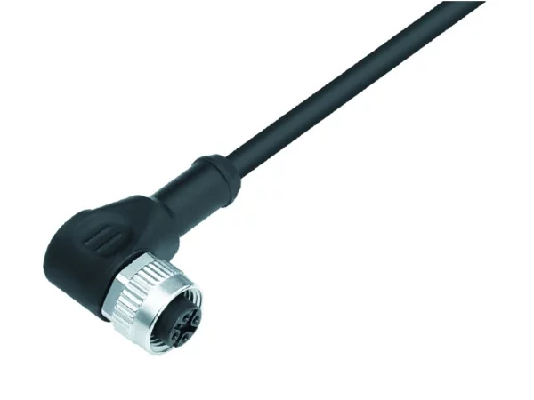Female angled connector